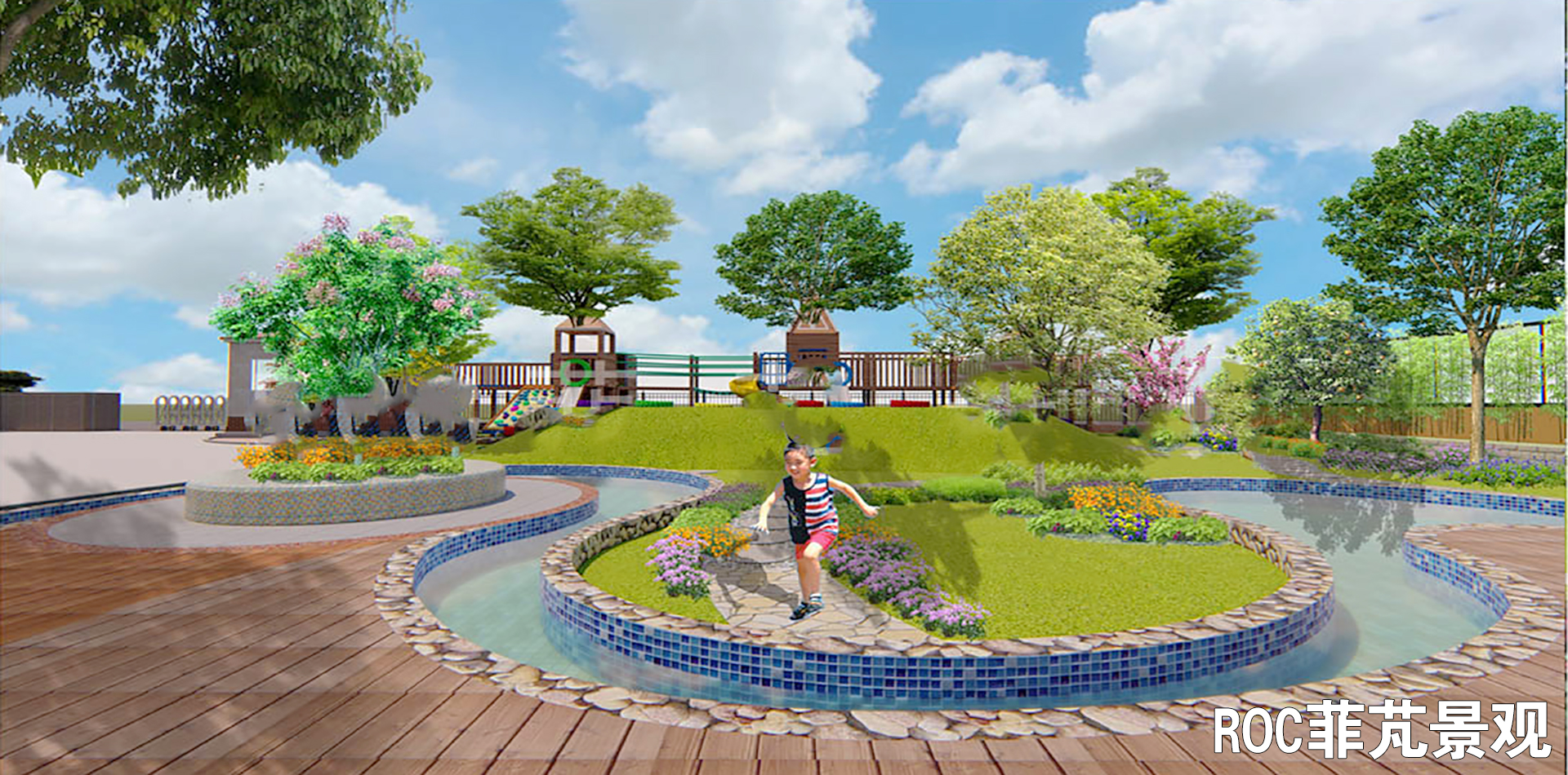 記西江華府第一幼兒園景觀設計施工一體化項目開工5.jpg